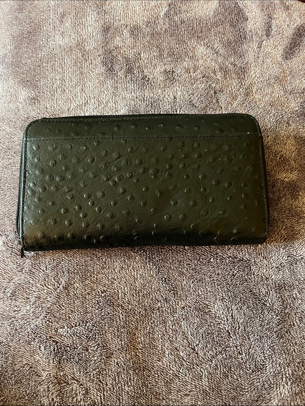 Bijoux Terner Black Zip Wallet